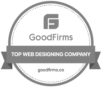 Top Web Designing Company badge given by GoodFirms.